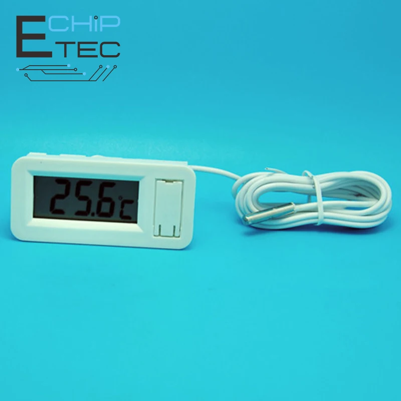 

TPM-30 Embedded Temperature Meter Digital Display Electronic Thermometer with Probe