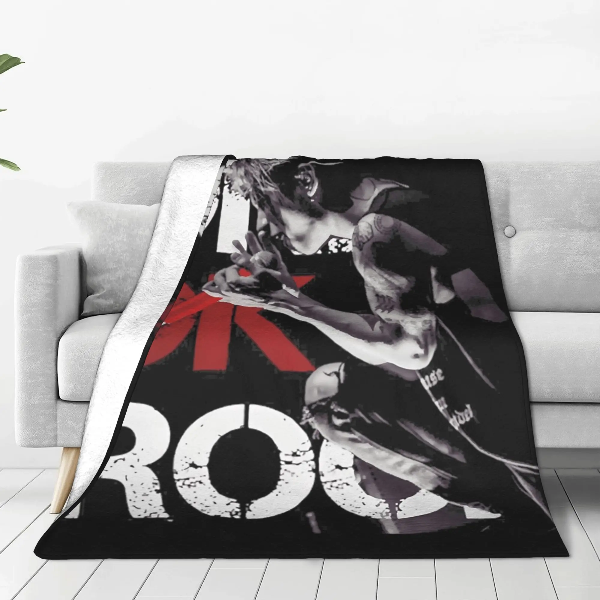 One Ok Rock Taka Super Soft Blankets  Students Plush Throw Blanket Funny Couch Chair Flannel Bedspread Sofa Bed Cover