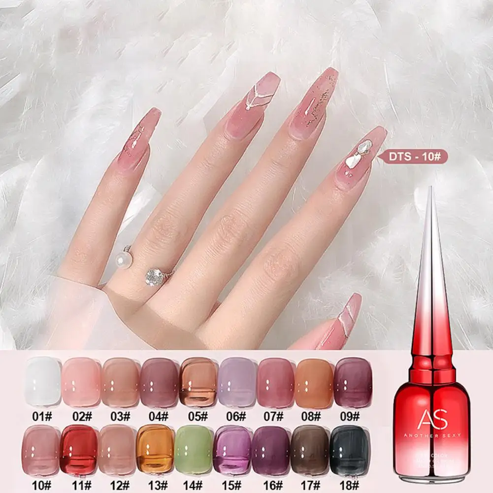 Easy to Remove Semi-Permanent UV Color Soak Off Nail Enamel Varnish Gel for Women