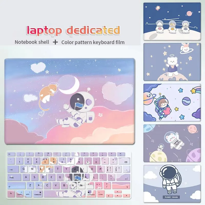 

DIY Laptop Case Keyboard Cover For MacBook Air13 A1466 Case Hard Cover Creative Laptop Sleeve M1 A2338 Air 13 A2442 Case Sleeve