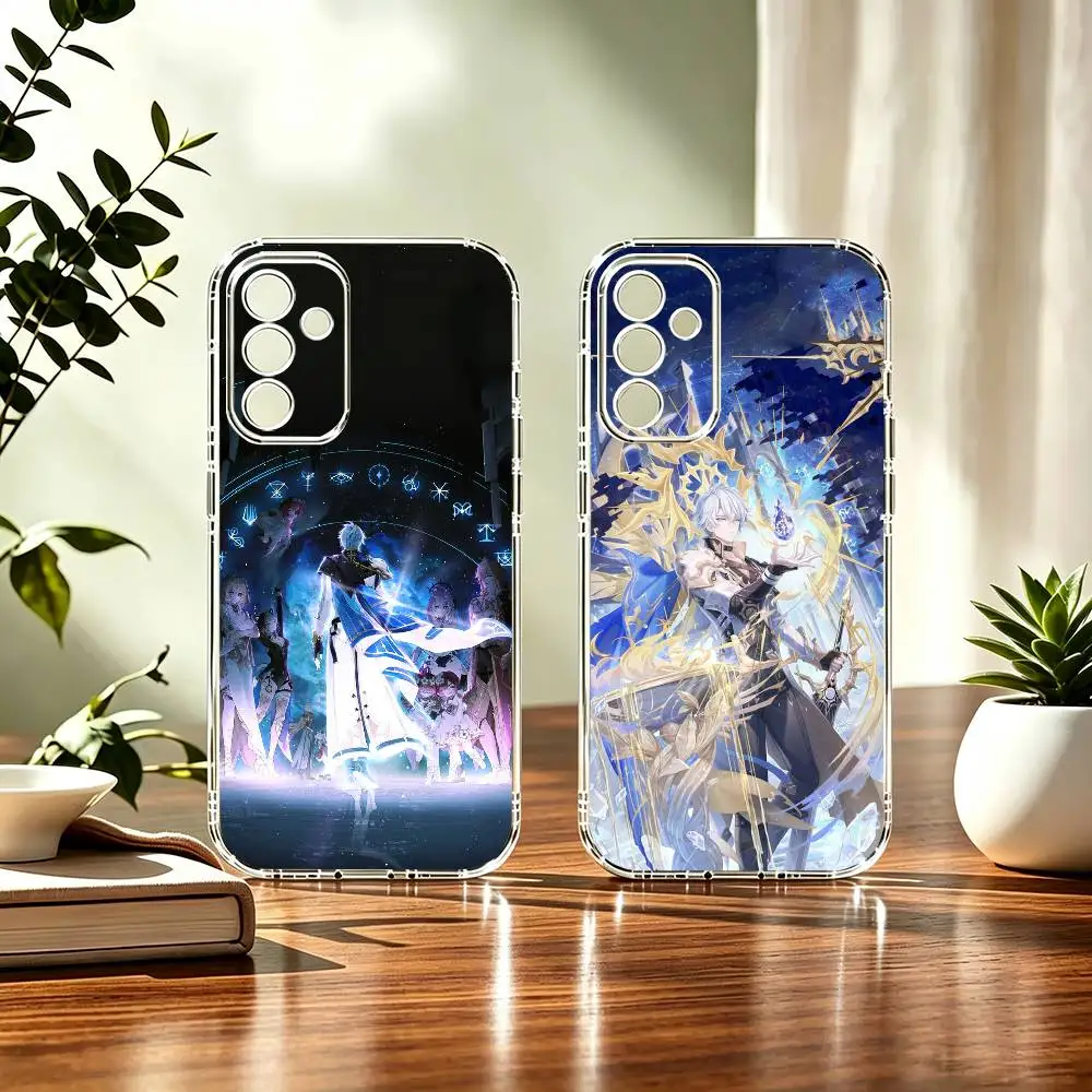 Phainon HSR sword cool Basic Phone Case For Samsung A71, A70, A52, A51, A40, A30, A20 Transparent Cover
