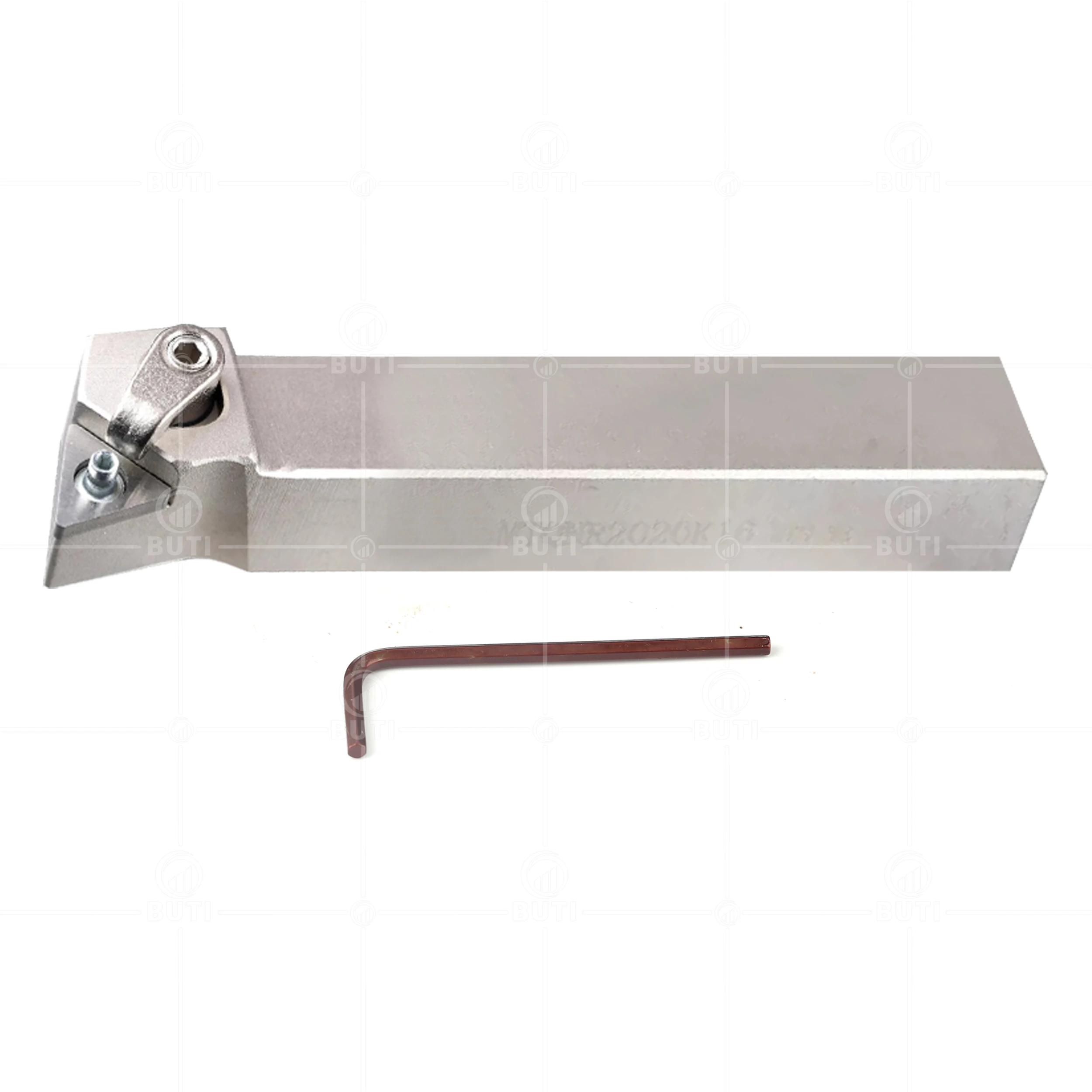 Imagem -03 - Deskar 100 Original Externo Torneamento Ferramentas Bar Cnc Torno de Metal Cortador Mtqnr Mtqnl 1616h16 2023k16 2525m16 Suporte Branco para Tnmg