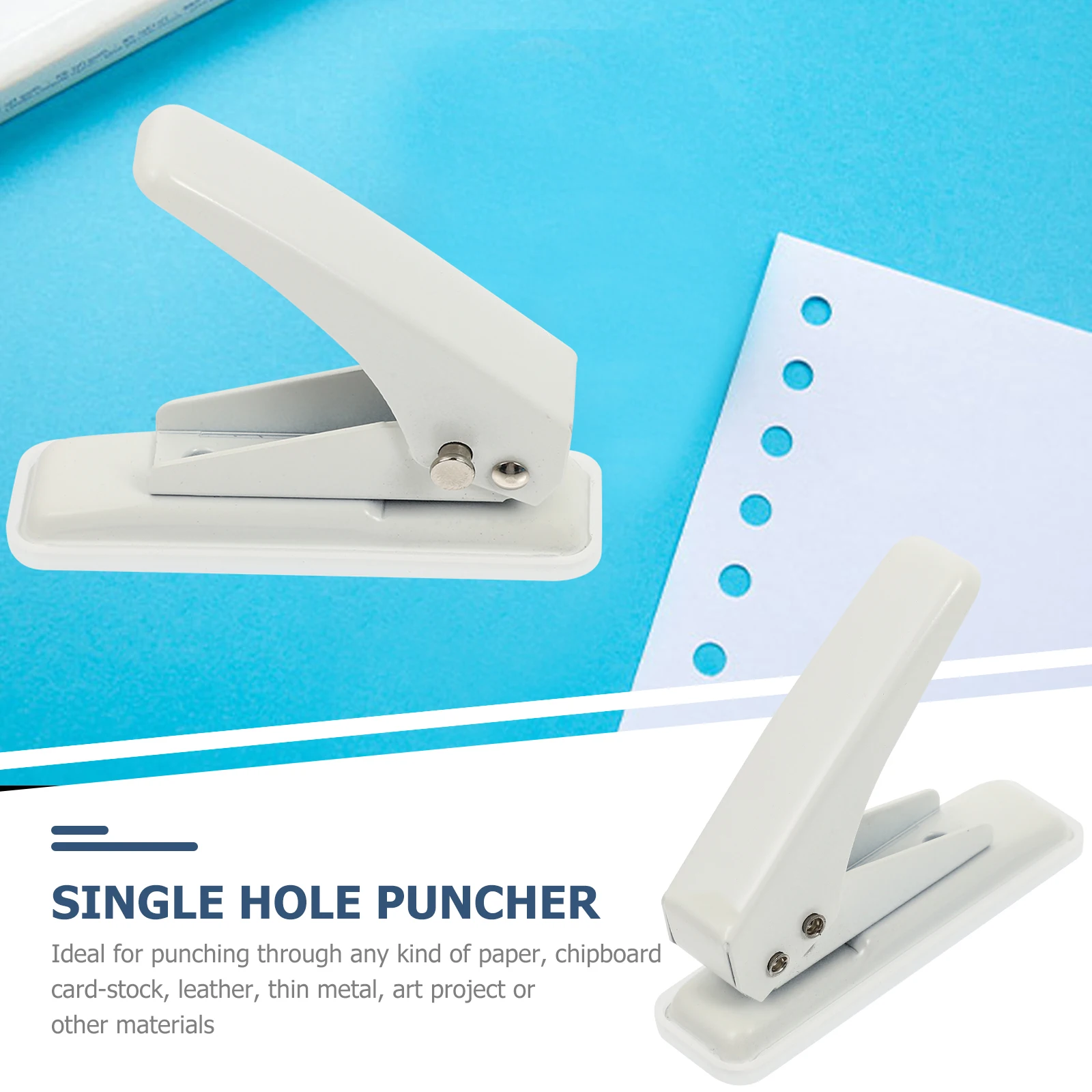 

Hole Puncher Earring Tool for Cards Shape Portable Single Craft Handheld Paper Crafts