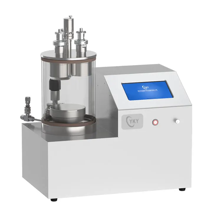 Compact Desktop Three-Head Plasma Coater with Integrated Water Chiller for Metal Thin Film Deposition for Lab with Factory Price