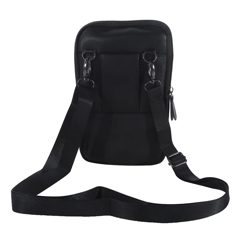 Herren Telefon Tasche ein-/doppels chichtige Outdoor Taille Gürtel tasche Tasche große Kapazität Münz tasche Karten halter