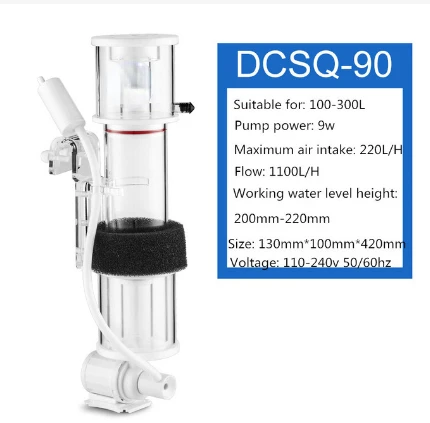 Redstar DCSQ90 Dc Skimmer Aquarium Filter  Filtro Peceras Y Acuarios  Fish Tank Water Filter