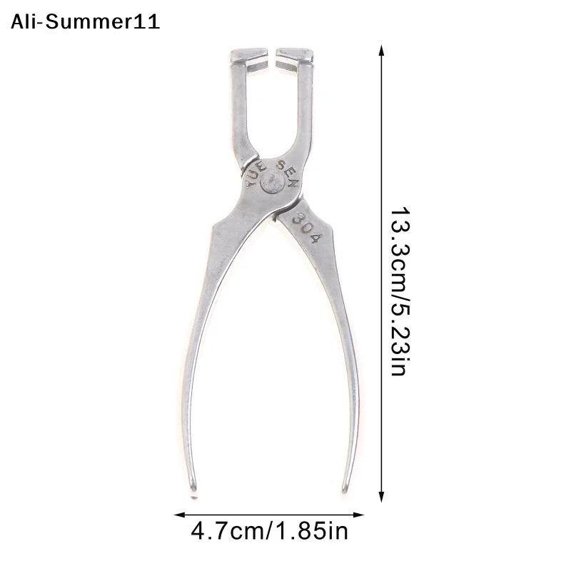 【U0】Stainless Steel Zipper Pliers For Zippers Install Stop Clothes Shoes Zips Repair Kits DIY Replacement Sewing Accessories view 6