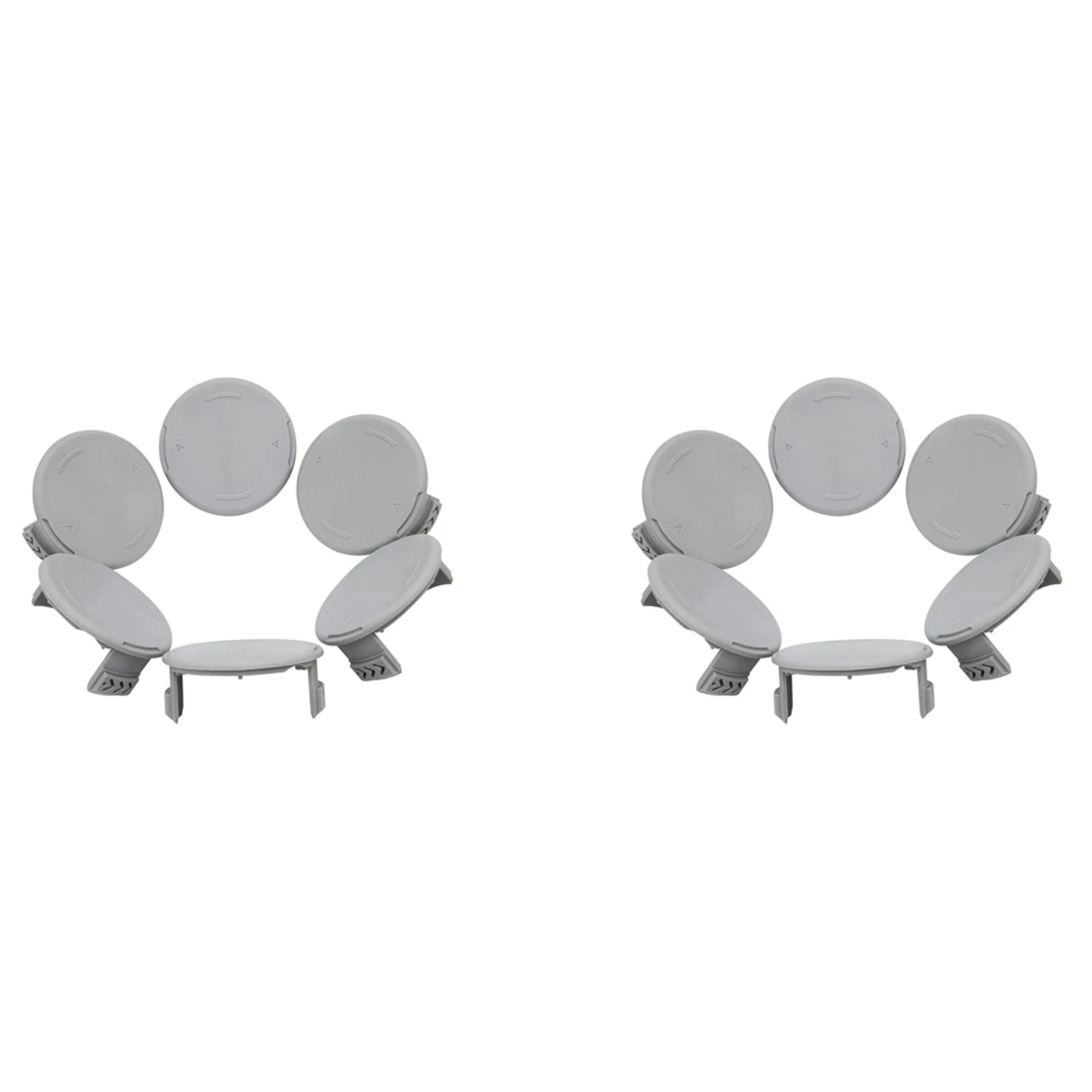 

AT43-12 Pack AC14HCA Spool Cap, Replacement Spool Cap For Ryobi One+ 18V, 24V, 40V Cordless Trimmers