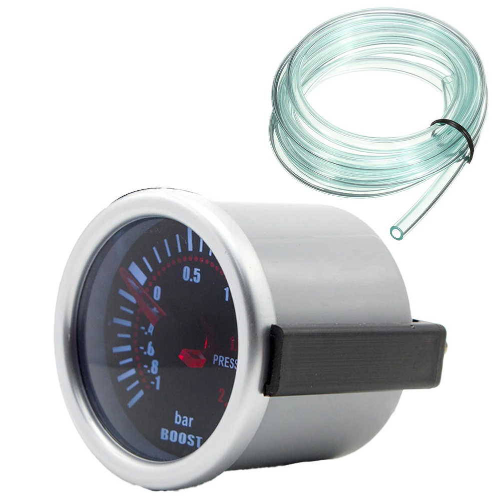 

For Car For Vehicle 52mm Gauge Boost Pressure Gauge Auto Racing Vehicle Modification Car Vacuum Pressure Meter 12V Voltage