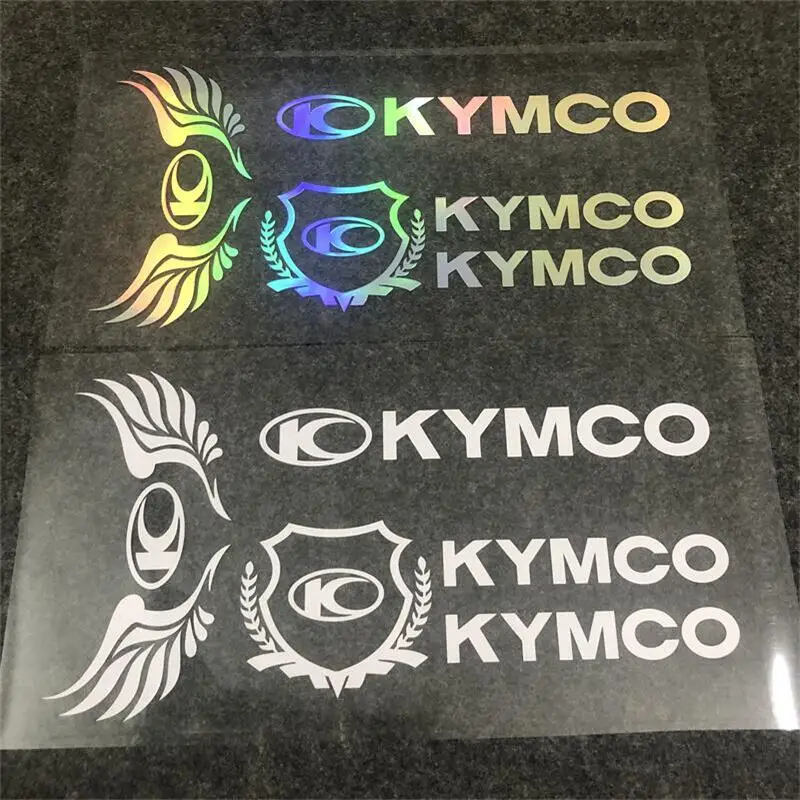 

Motorcycle Sticker Reflective Vinyl For KYMCO CT300 CT250 DTX AK 125i 350i 400i 300i 550 400 360 125 A Set 30*15cm Decal Refit