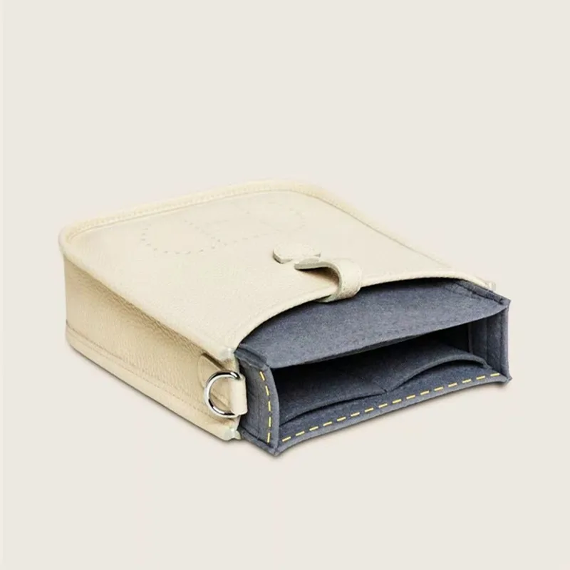 Bag Organizer Felt Liner Pocket Accessory For Hermes Evelyne 16 29 33 Bags Support Durable Lining Storage Sorting Bag Inner Part