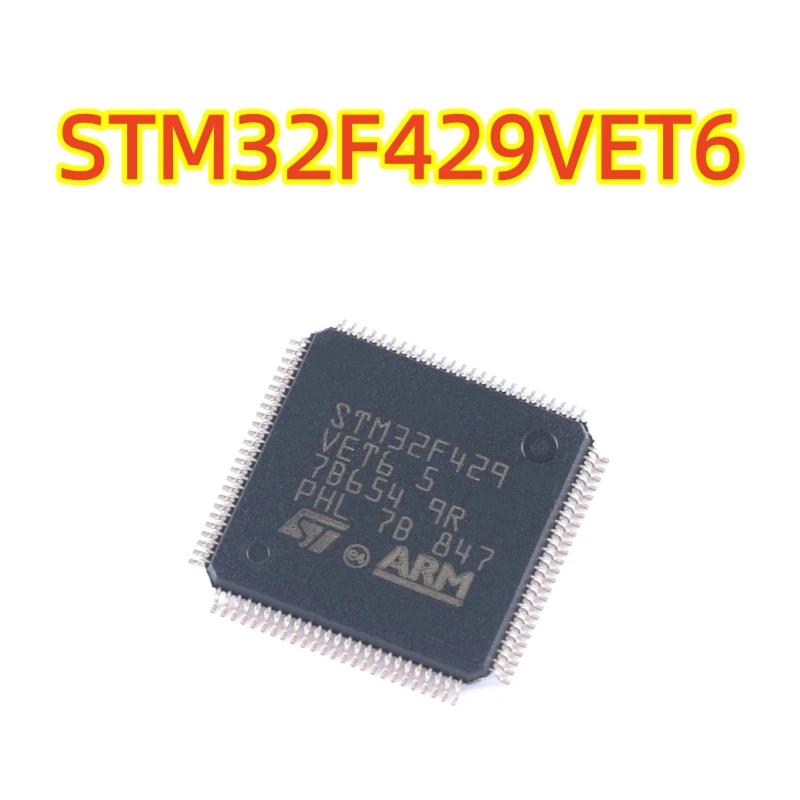 Original Authentic STM32F429VET6 LQFP-100 ARM Cortex-M4 32-bit Microcontroller - MCU 100% Brand New Chip