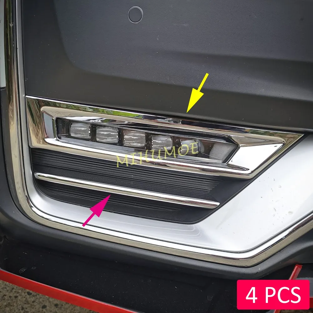 Chrome Fog Light Daytime Running Lamp Cover For 2020-2022 Honda CR-V Facelift