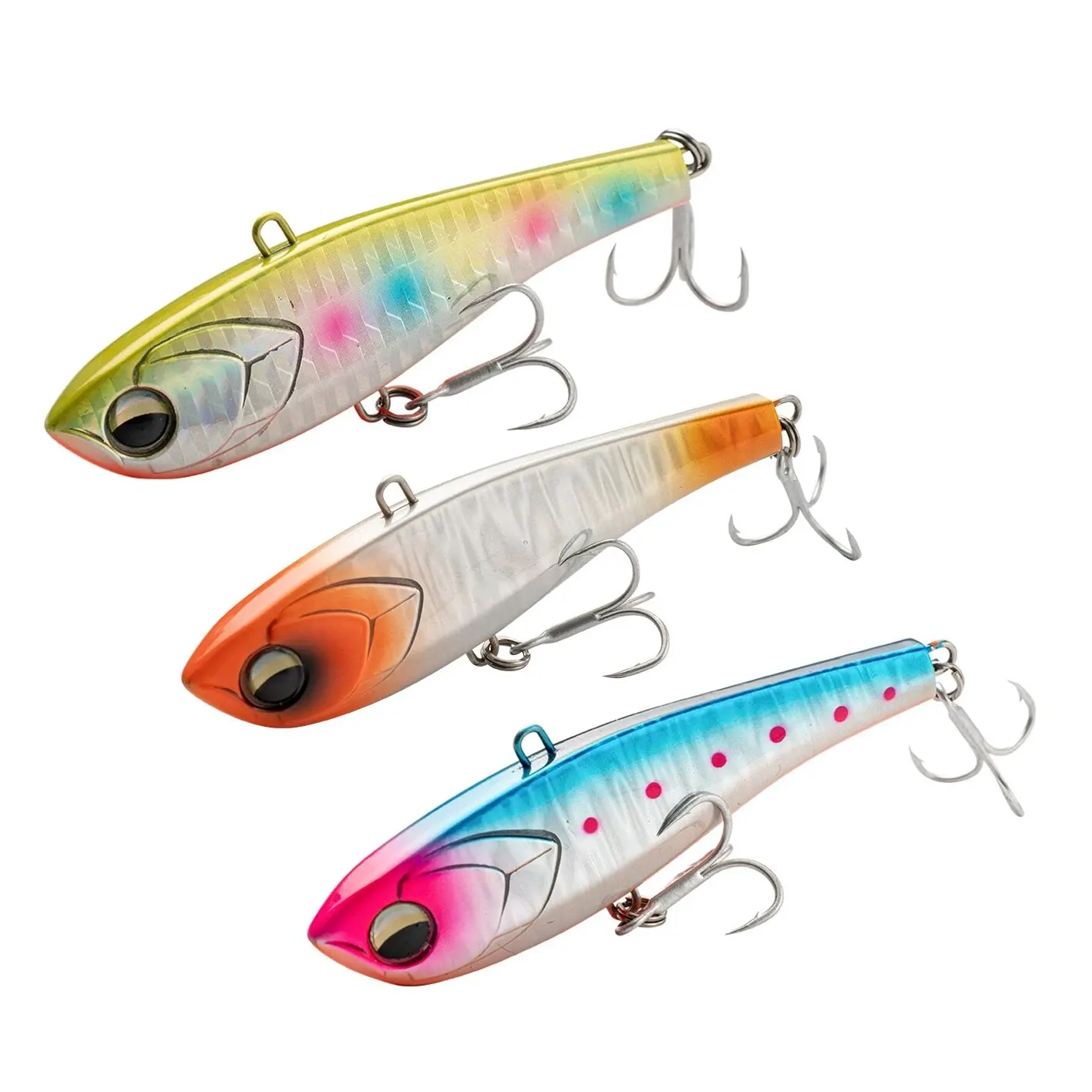 Ice Fishing Lure VIB Lures 9cm 34g Sinking Vibration Rattling High Pitch High Quality Laser Pesca Bass Tuna High Quality