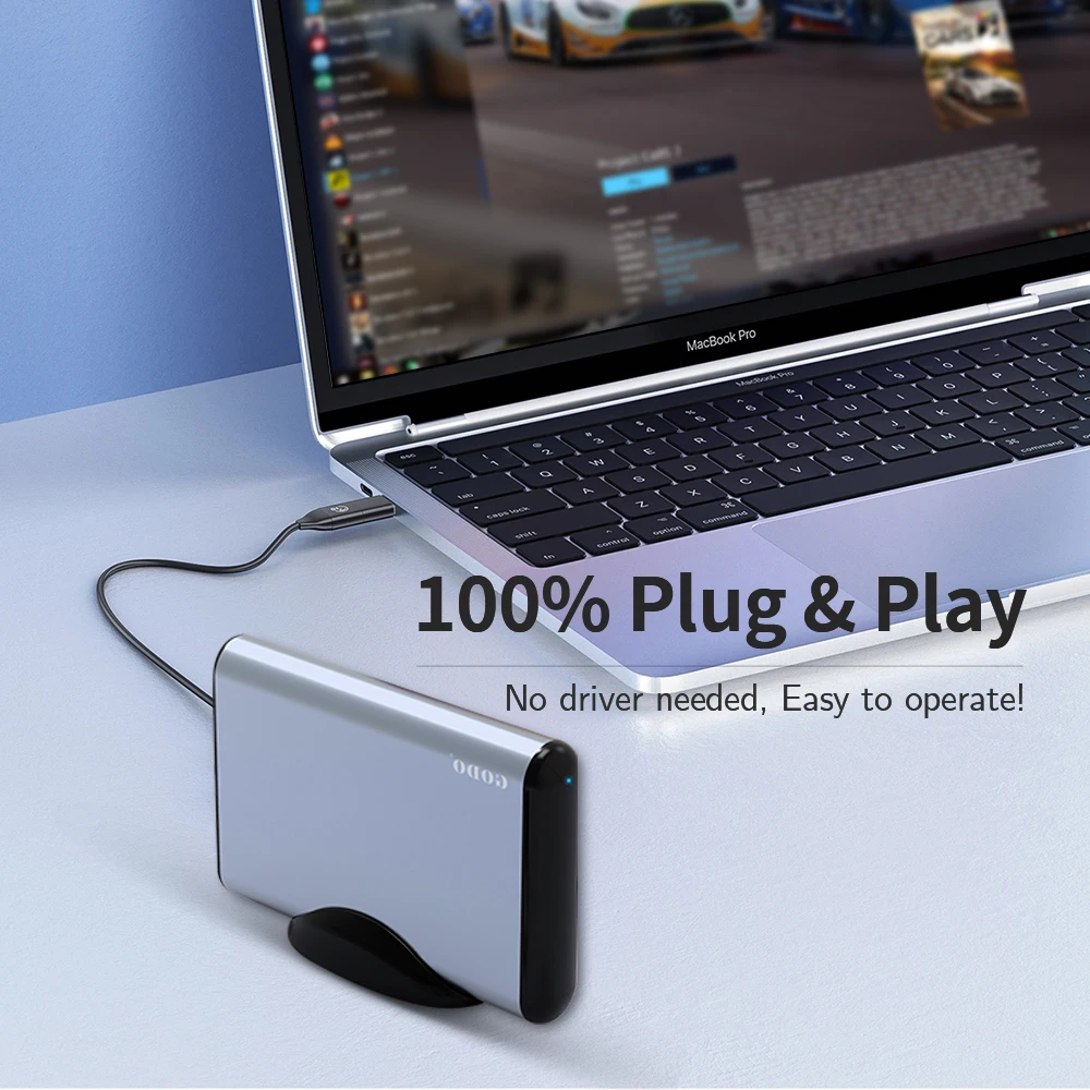 Hyper Base Mix LaunchBox/Retrobat/Playnite portatile Ext 5T Gaming HDD 60000 + 3D/AAA/giochi retrò per PS4/PS3/PS2/Gamecube/PS5/Wii