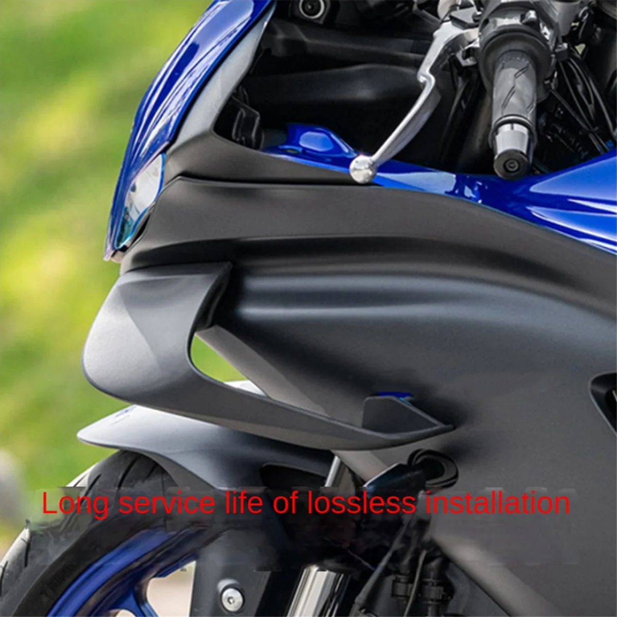 

Highly Recommended.Fixed Wind Wing For YAMAHA R7 YZF R7 YZFR7 R7 Bright Black