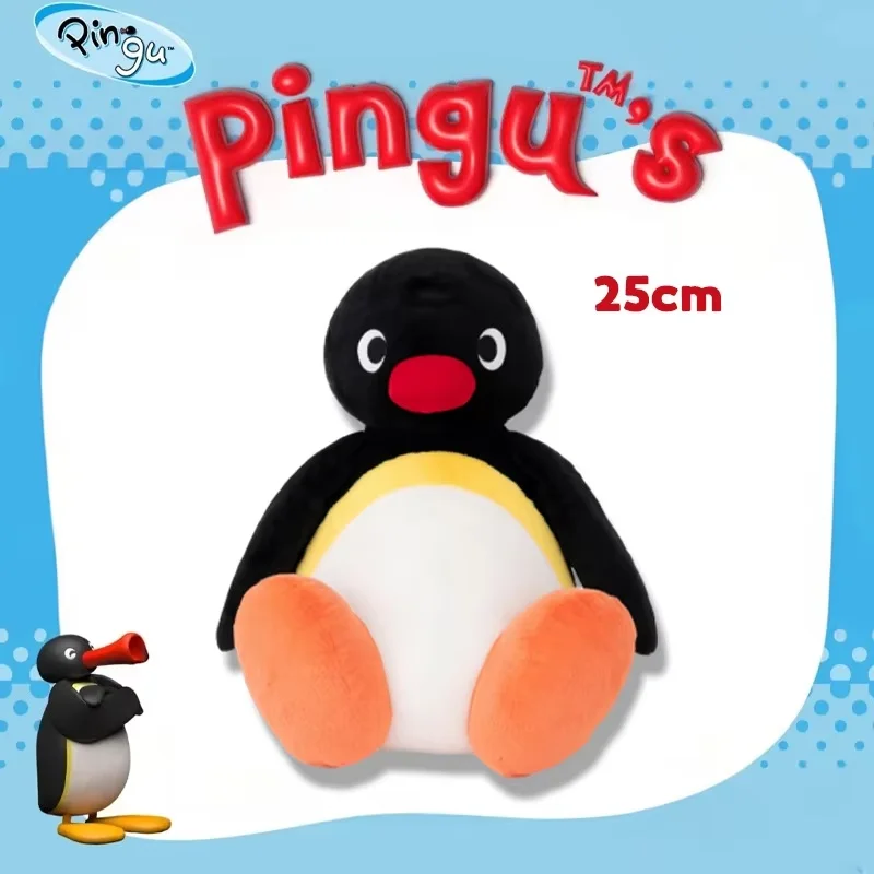 Original Classic Penguin Family Plush Dolls Soft Stuffed Animal Bag Charm Keychain Decoration Cute Trendy Toys Surprise Gifts view 5
