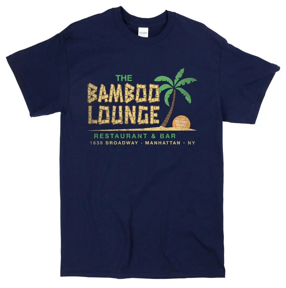 

Футболка с принтом бамбука в стиле ретро 80-х мафия