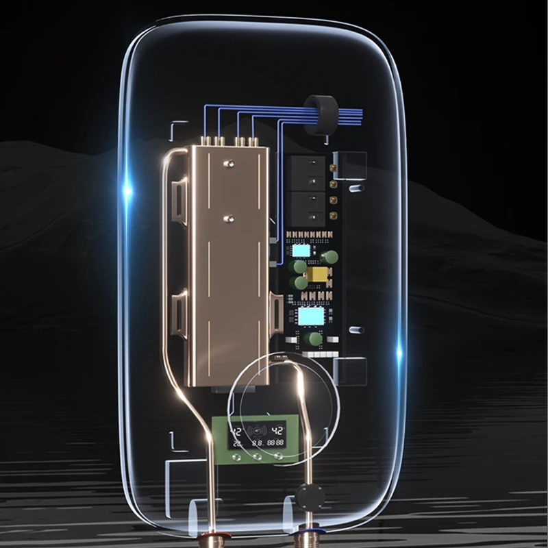 Manufacture Price Water Heater Customized Bathroom Smart Electric Hot Water Heater Instant Tankless Geyser for Shower Salon Spa