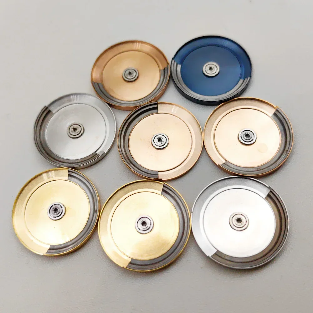 Round NH35 Movement Rotor Fit for NH36 NH38 NH39 4R NH35 Movement Oscillating Weight Automatic Hammer Rotor Custom Parts