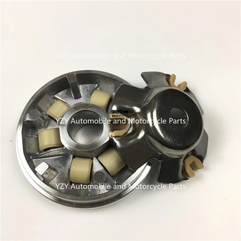 Motorcycle FAN Clutch Variator Weight Rollers Variator Fan Drive Beltfor GY6 125cc 150cc Scooter Moped