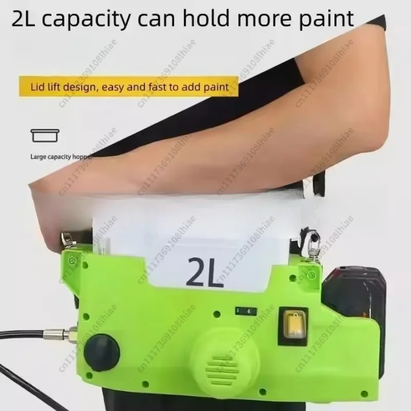 Painting machine, professional cordless backpack painting machine, wall painting machine