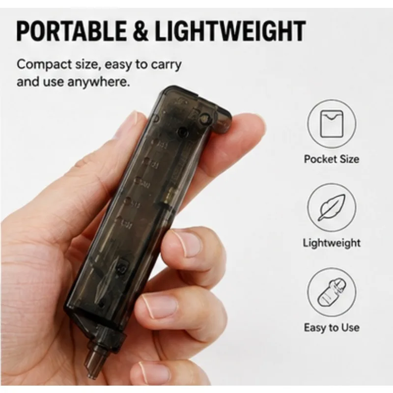 Easy‑to‑use Portable Press 6MM Mechanical Loader Plastic Bead Refill Tool Model Decoration Accessories
