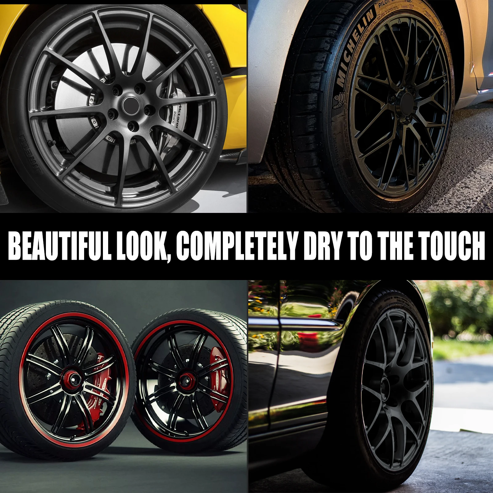 Car Wheel Rim Scratch Repair Kit Alloy Wheel Touch Up Pen Curb Rash Fix Silver Paint Pen Rim Scratches Remover DIY Car Repair
