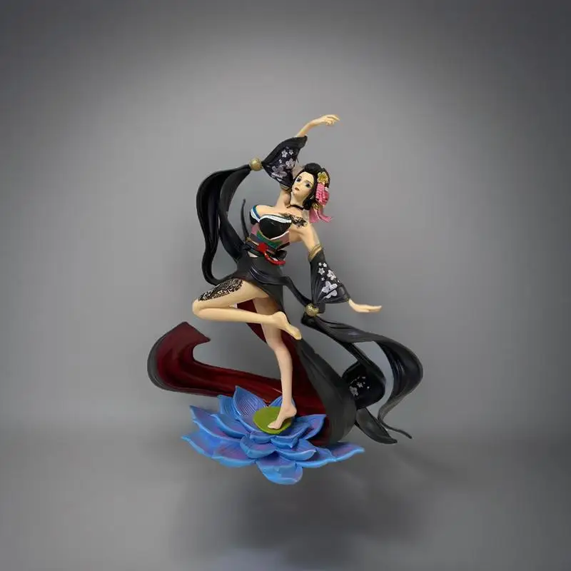 Figuras de acción de resonancia de kimono Gk Nico·Robin Kabuki de Anime de una pieza, estatua de Pvc de doble cabeza de 27cm, modelo de colección de muñecos, juguetes Gif