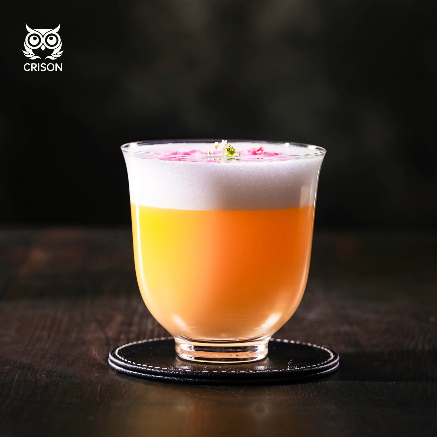 

KFT01 CRISON Crystal Whiskey Glass Creative Bar Cocktail Cup drinkware glassware bar tools 295ml