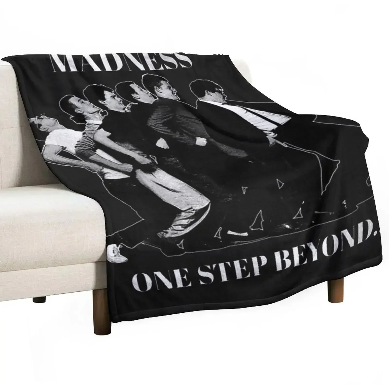 One Step Beyond 79 Throw Blanket Plaid on the sofa Stuffeds Furry Shaggy decorative Retros Blankets
