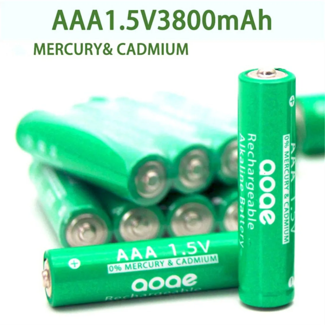 Original 1.5V AA5.8Ah+AAA3.8Ah Rechargeable battery AA NI-MH 1.5 V battery for Clocks mice computers toys so on