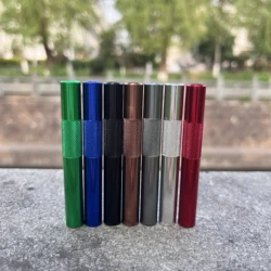 2pcs random color combination metal smoke pipes cigarette accessories