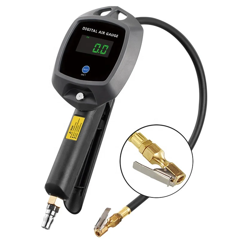 

with Pressure Gauge Set Auto OEM Tools Heavy Duty Tire Pressure Gauges Digital Tire Gauges