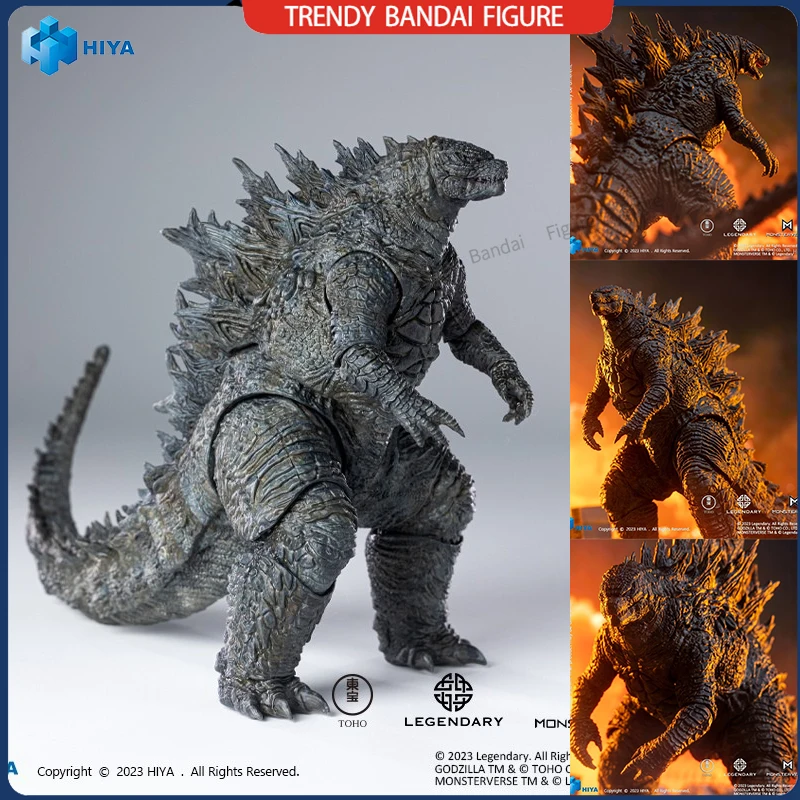 

HIYA Godzilla vs Kong 2 Rise of an Empire Godzilla Rre-evolved Version 18CM SHM Action Figure Anime Model Toys Hobby Monster