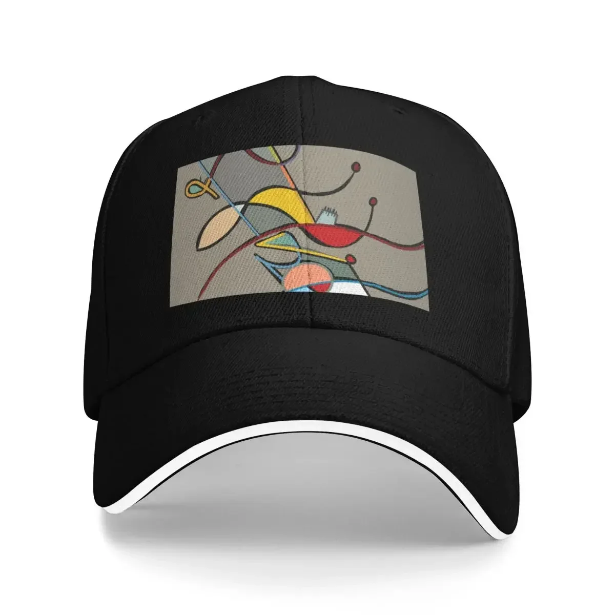 Cubist-Deconstructed Abstraction Mouse Baseball Cap Military Tactical Dropshipping For Women Men's