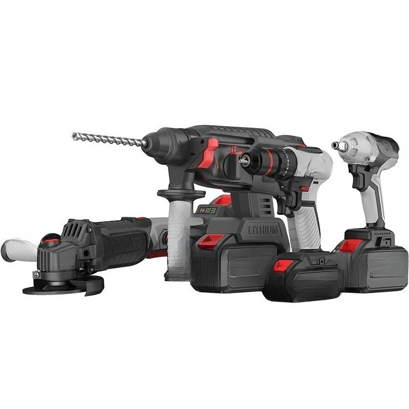 

Lithium battery electric hammer impact drill rechargeable household electric