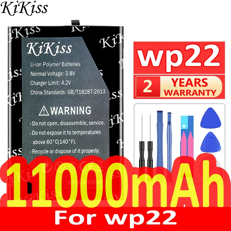 

11000mAh KiKiss Powerful Battery For OUKITEL wp22 (S109)