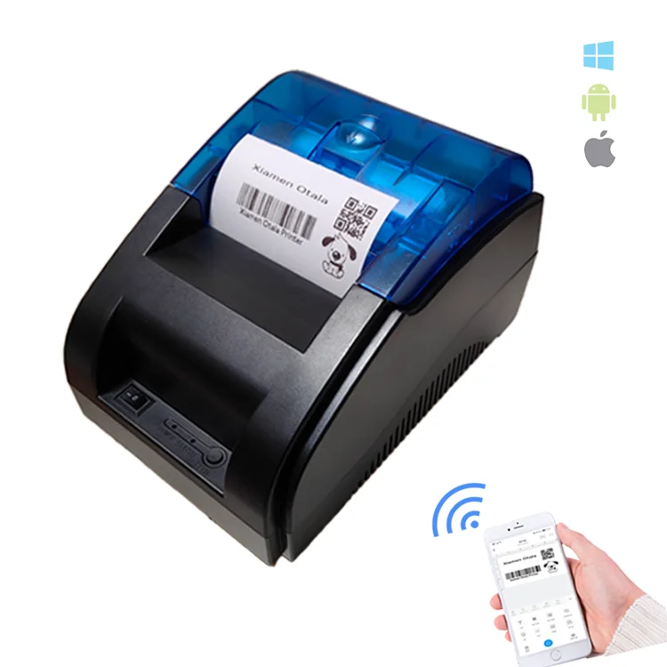 Popular Hot sell 80mm Desktop Receipt Thermal Bill Mobile Blue Tooth Mini Wireless Hand Ethernet Tsc Wifi Pos Impresora Portatil