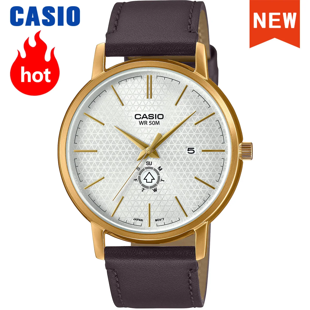 Casio watch for men Business  Pointer Watch Casual Best Gift for Friends Latest styles for 2023 reloj hombre relogios masculin