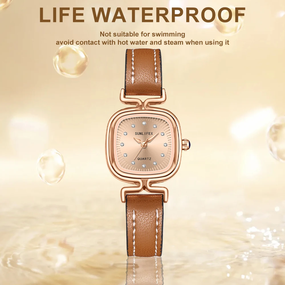 Sunlifex Women's Watches Casual Vintage Style  Analog Quartz  Watches