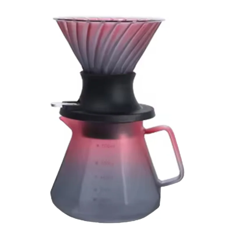 

BAAO-Pour Overcoffee Maker Set Borosilicate Glass Drippe High Quality Luxury Handmade