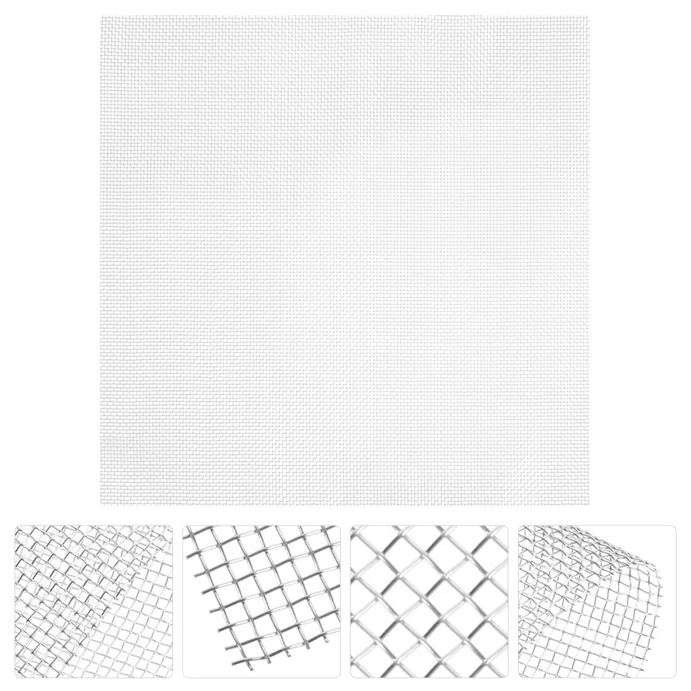 

Stainless Steel Wire Mesh for Mouse Proof Mesh Screen Fine Holes Easy Cut Ventilation Stainless Steel Screen
