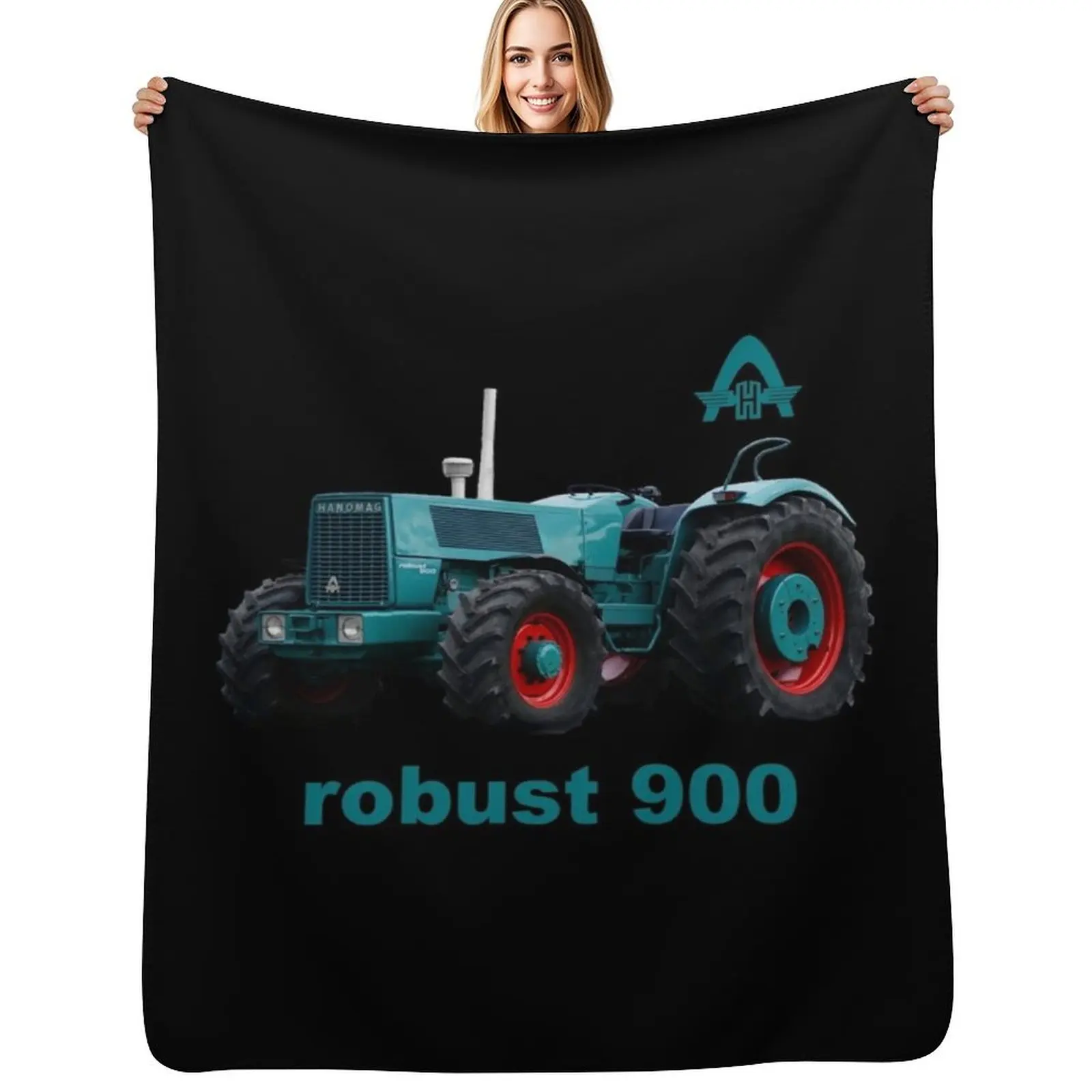 

Hanomag Robust 900 tractor Throw Blanket Tourist for winter warm winter for babies Blankets
