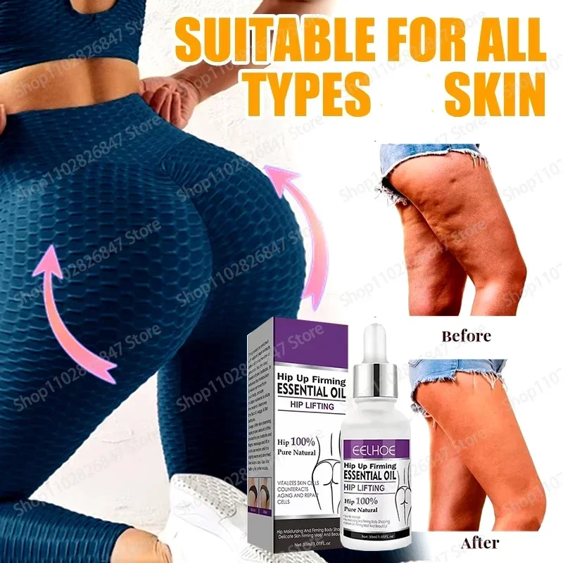 Women Hip Lift Up Buttock Enhancement Essential Serum Enlargement Cream Ass Liftting Up Hip Tightening Massage Essence Serum