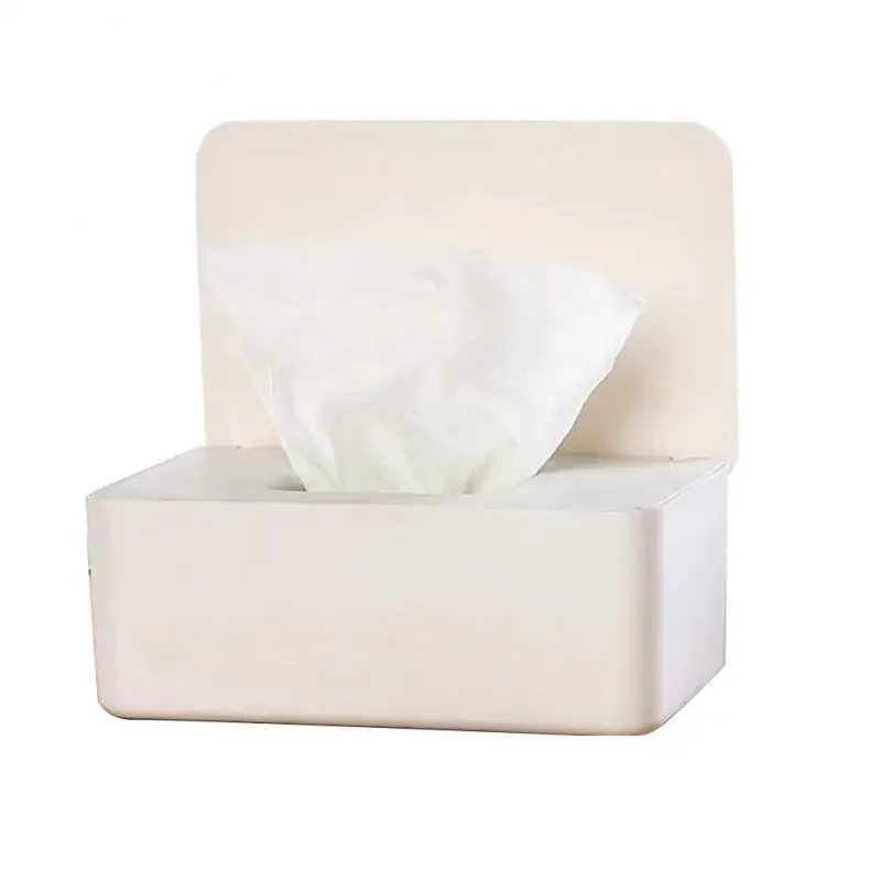 Tissue Box Wet Wipes Dispenser Holder Dry Wet Tissue Paper Case Box Wipes Napkin Storage Box Holder Container MJ80611