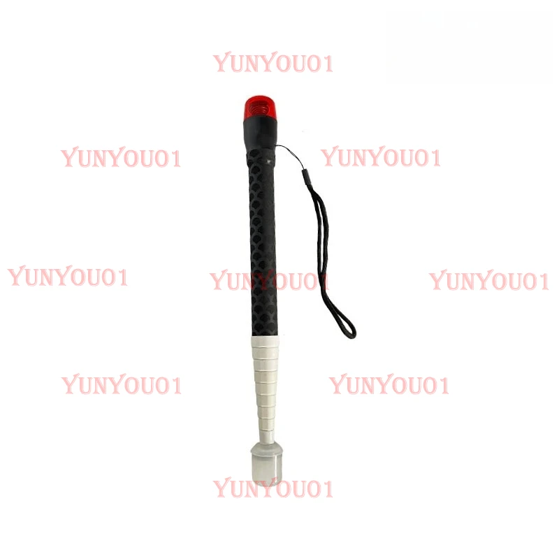 

New Electronic Voice Help Telescopic Blind Cane Cane Titanium Alloy Large Roller Guide Stick Cane