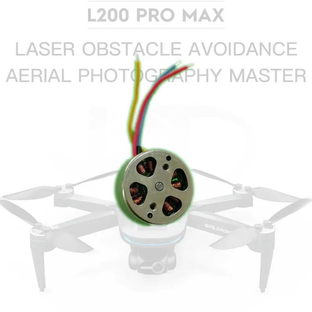 Brushless Motor for L200 Pro Max GPS Professional HD Dual Camera Obstacle Avoidance Brushless Foldable RC Quadcopter