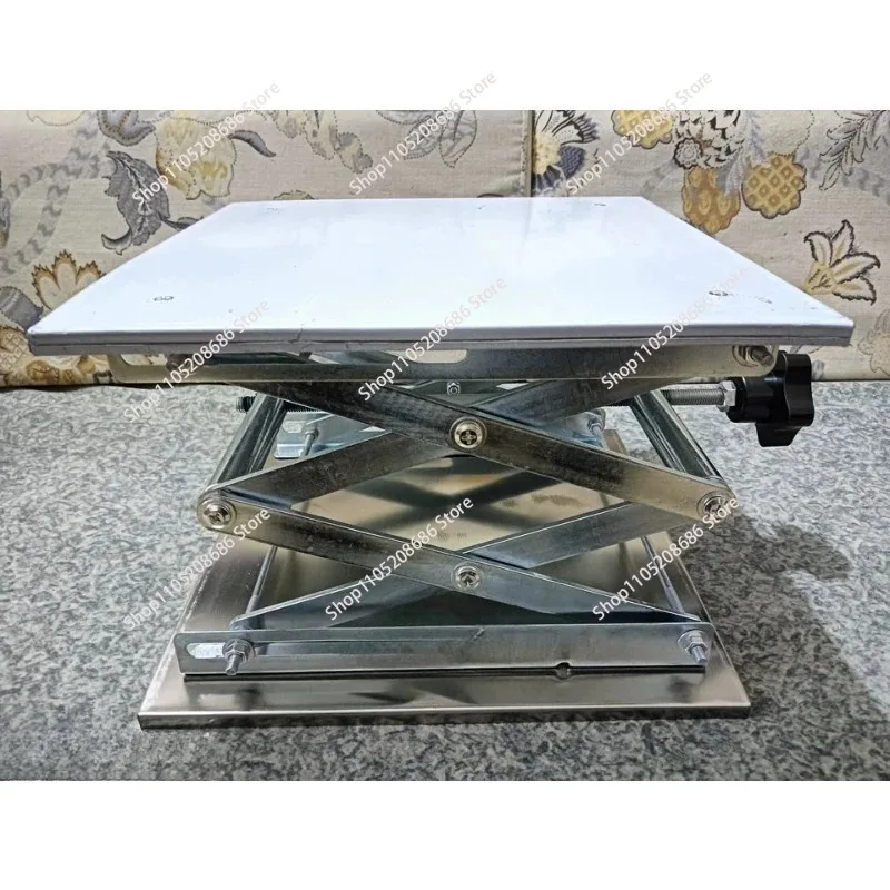 Lift Table Lab Plate Jack Scissor Stand Platform Router Workbench Table Woodworking Lift Laboratory Carpentry Tools NEW