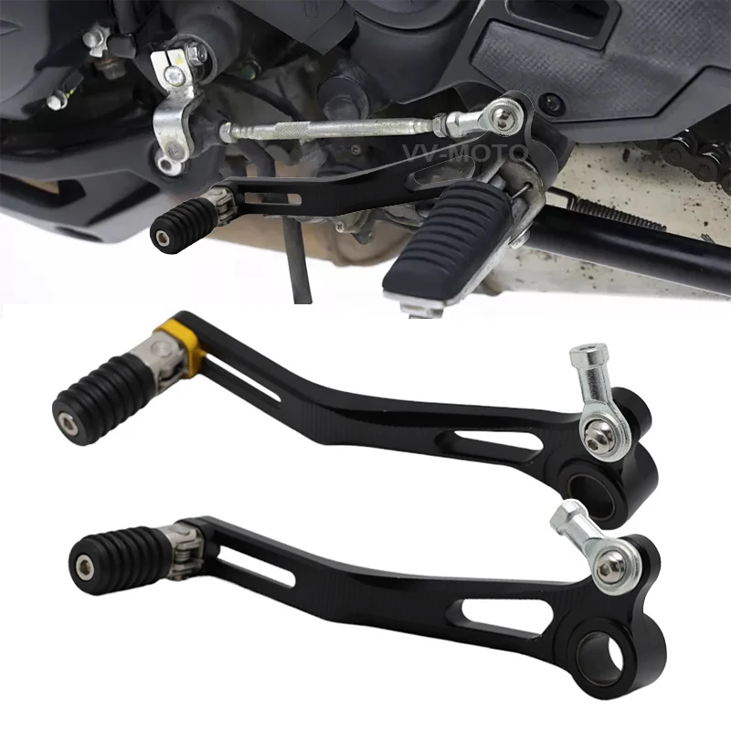 

Adjustable Folding Gear Shifter Shift Lever Fit For Kawasaki Versys 650 Versys650 2008-2023 Motorcycle Aluminum Shift Gear Lever